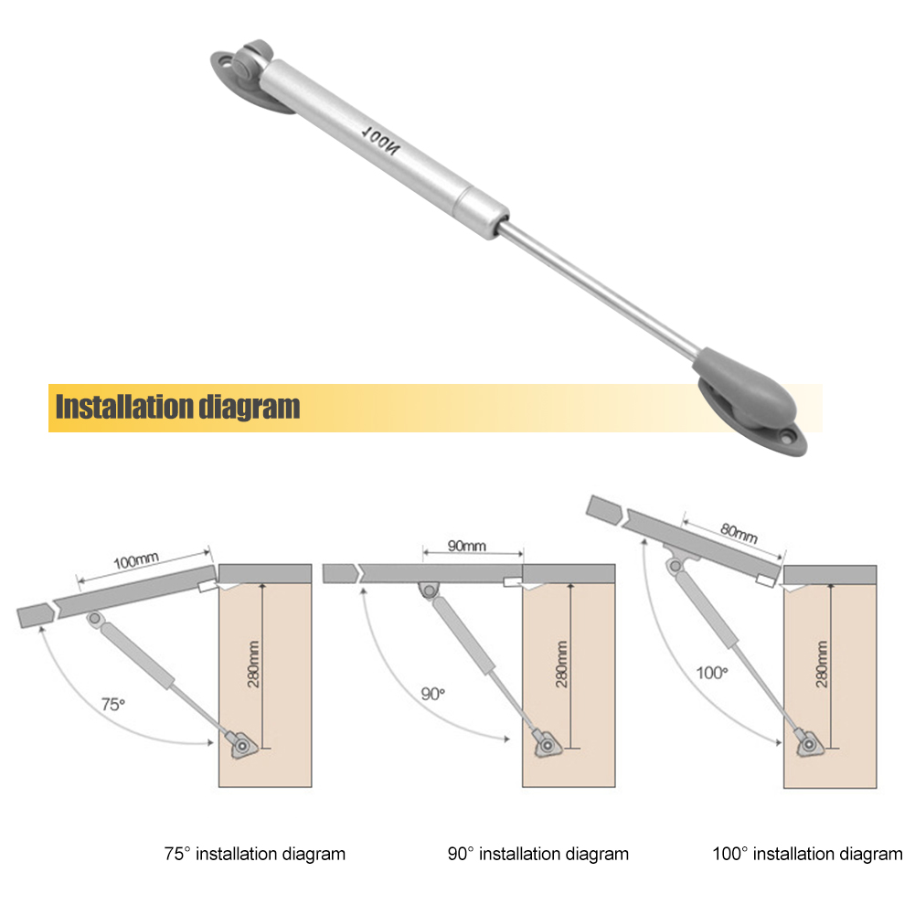 Vervangende Hydraulische Gasveerstag Meubelscharnier Garderobekast Scharnieren