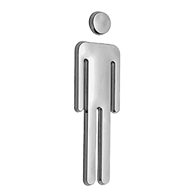 Een Paar Mannen Vrouwen Wc Deur Teken Hotel Winkelcentrum Wc Deur Teken Deur Accessoires