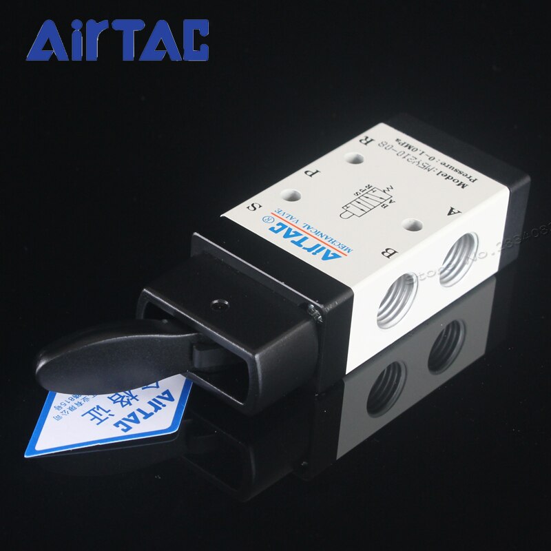 5 Way 2 Position PT1/4" Mechanical Valve Pneumatic Control Valve M5Y210-08 AirTAC