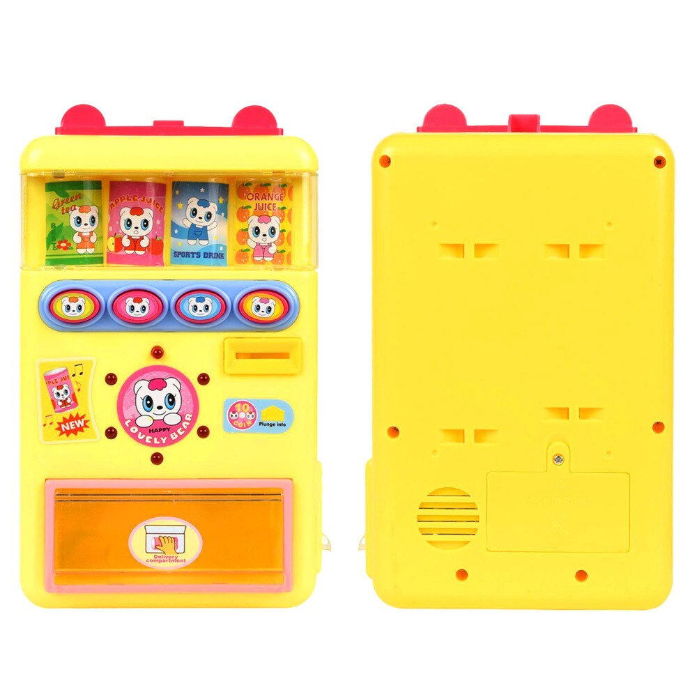 Reden Getränke Automaten Spielzeug Pädagogisches vorgeben Spielen mit Realistischen Geräusche vorgeben Spielen Lebensmittel Spielzeug Für Kind freundlicher