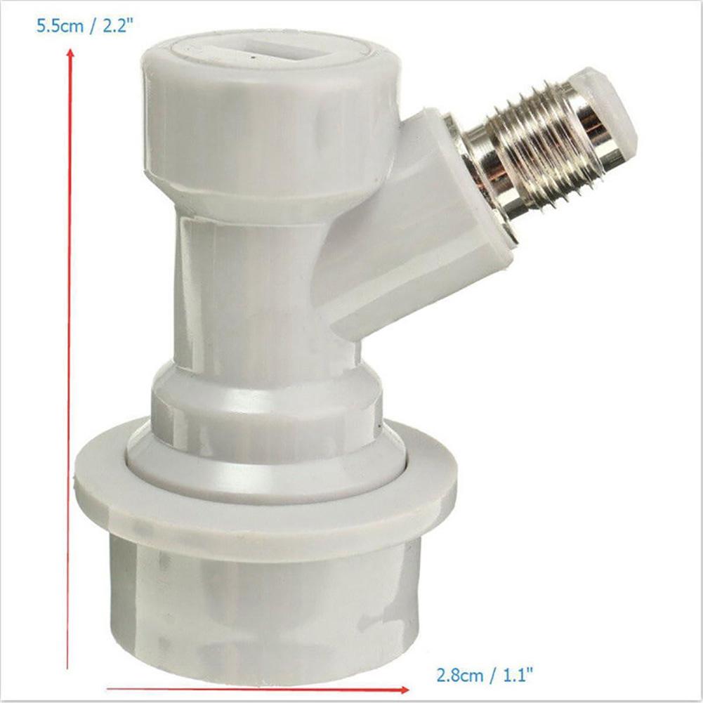 Barril de bloqueo de bola desconectar, conector rápido con púas, roscado, dispensador de cerveza