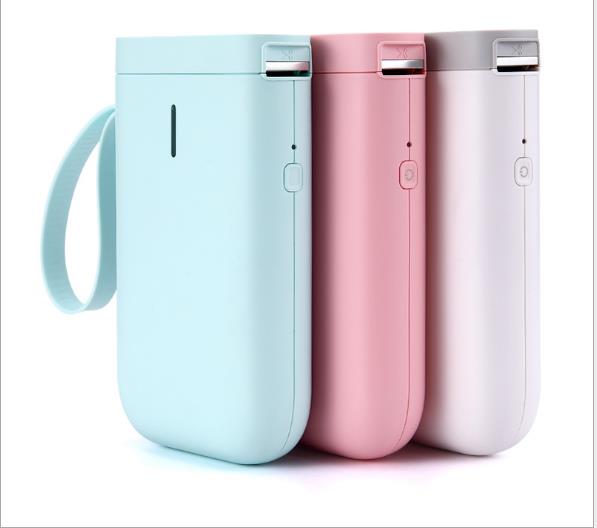 Wireless Label Printer Portable Pocket Label Printer Bluetooth Thermal Label Printer Fast Printing Home Use Office