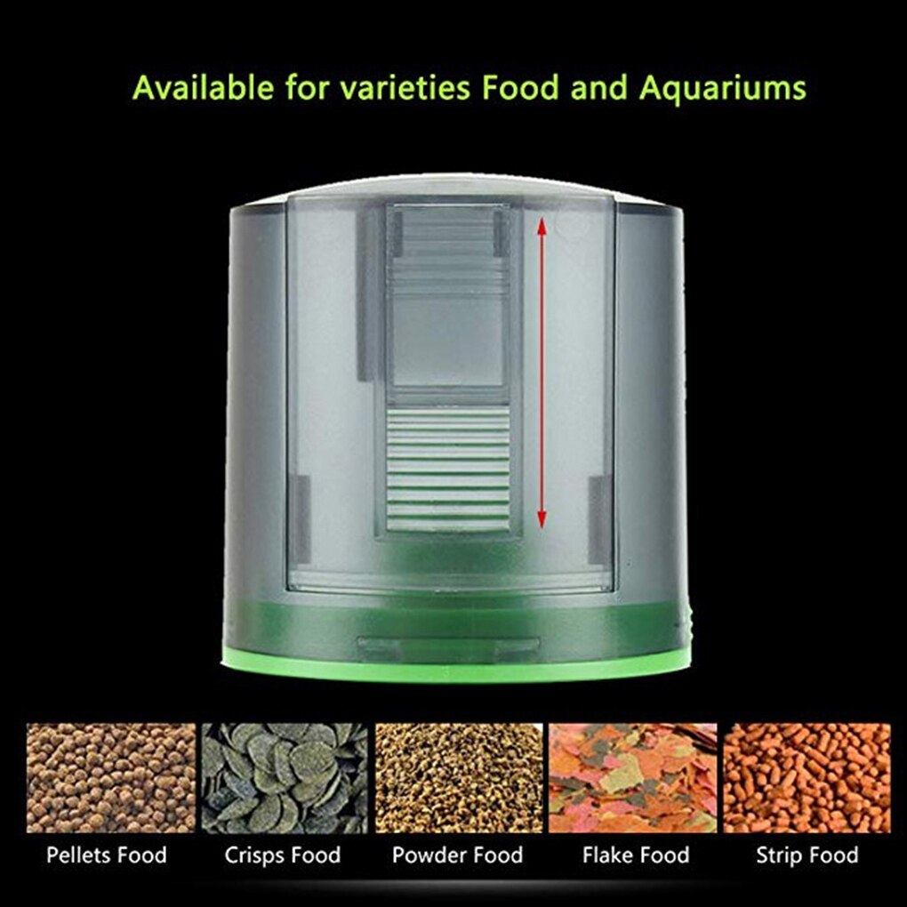 Smart Automatic Fish Feeder Aquarium Digital Fish Tank Electrical Plastic Timer Feeder Food Feeding Ring Portable Feeder Tool