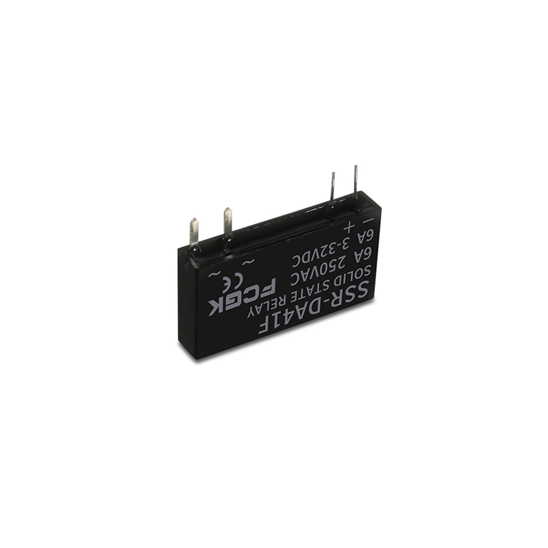 Tyndt relæ ssr -41 fda ssr -41 fdd solid state relæ 6a din-skinne relæ dc-styring ac dc-styring dc