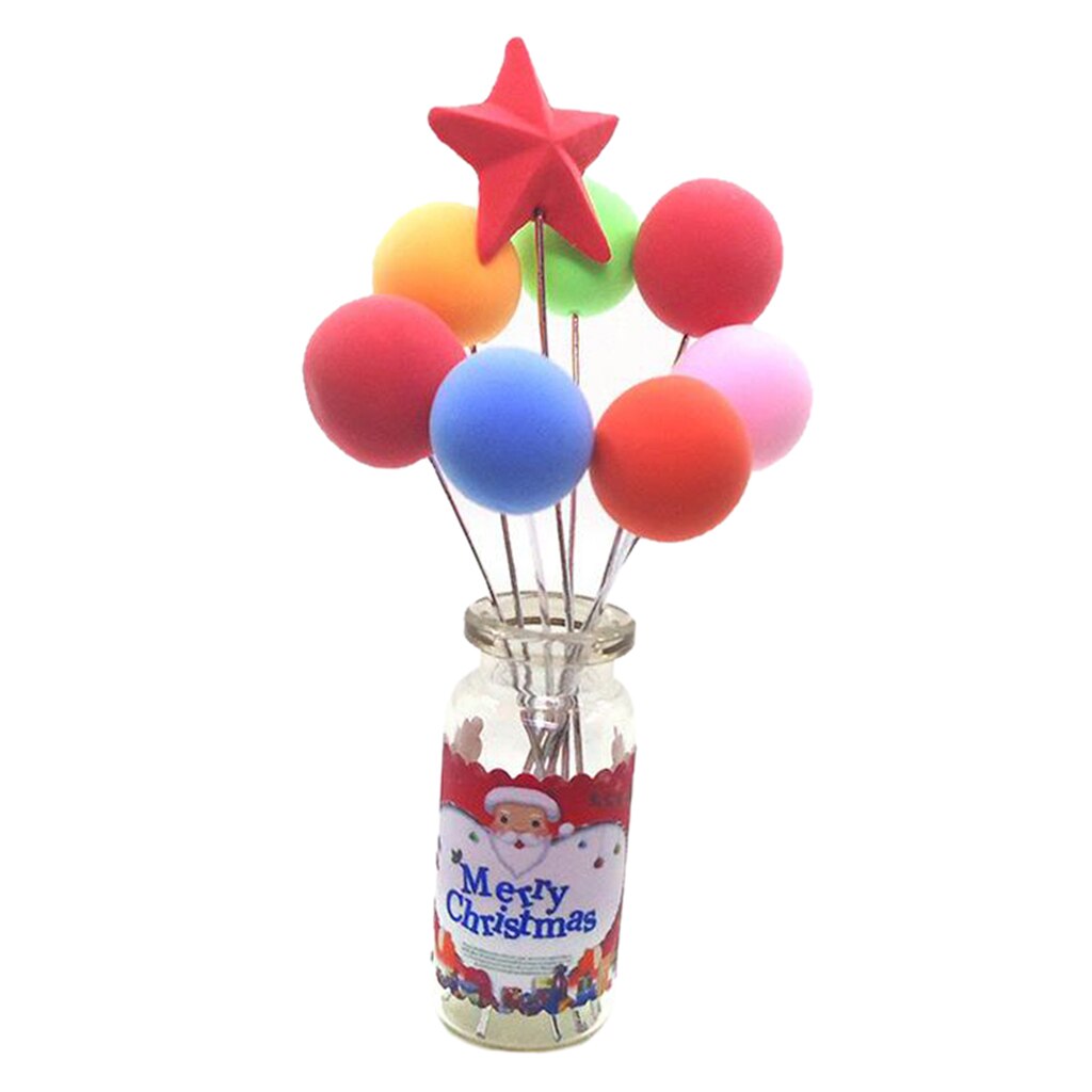 1:12th Doll House Xmas Balloon Accessories Simulation Doll House Mini Furniture