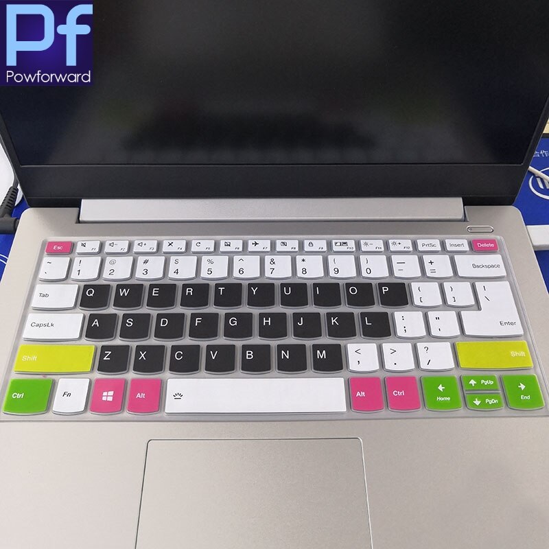 Laptop Keyboard Cover Skin Protector for Lenovo Ideapad S340 14" - Ultra-thin Silicone, Waterproof, Dustproof