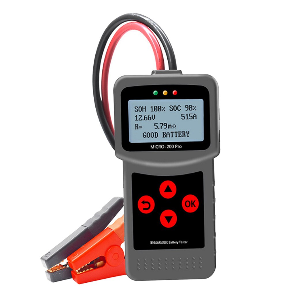 12V 40-2000CCA 3-220AH Auto Car Load Battery Tester Test Tool