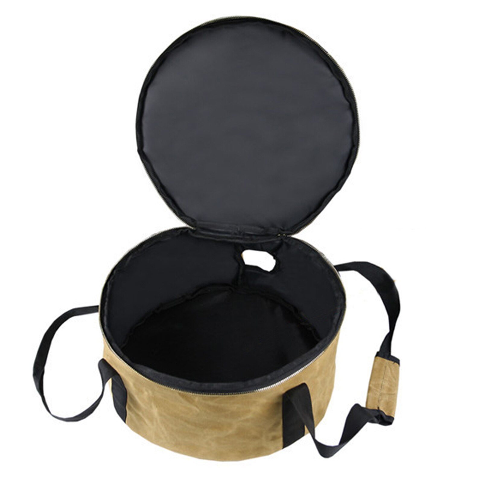 12 Inch Nederlandse Oven Canvas Organizer Camping Picknick Draagbare Hand Oven Opbergzakken Houden Bijna Alle Nederlandse Ovens: Khaki