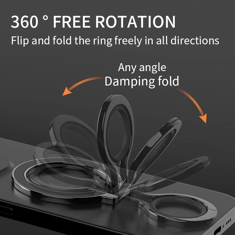 Mobiele telefoon vingerring magnetische houder voor Magsafe magneetbeugel 360 ° Graden rotatie standaard