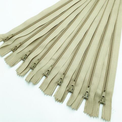 (14 inch ) 35 cm stuks 3#  10 nylon spoelritsen voor kleermakerswerk (kleur naar keuze): 5