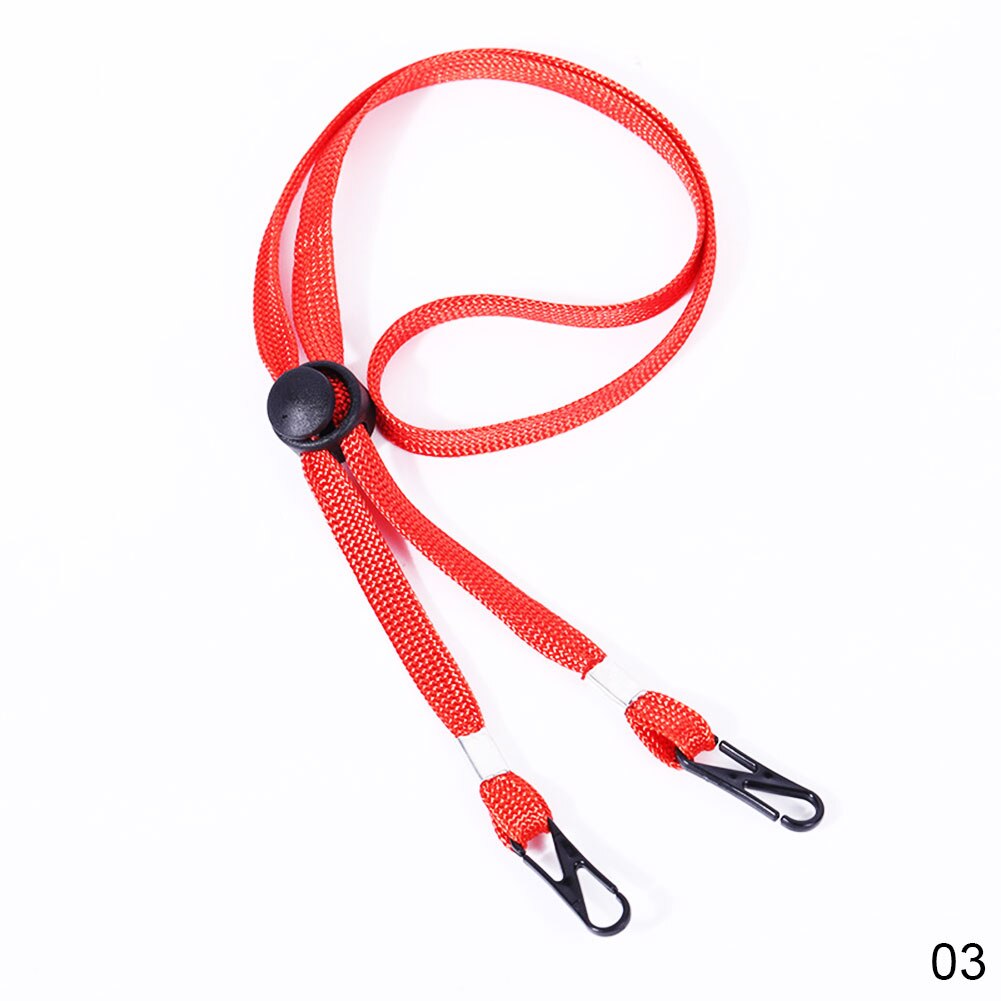 Cuerda colgante para mascarilla, cordón ajustable para máscara facial, sin huellas, dos ganchos, cadena para gafas para niños: 27