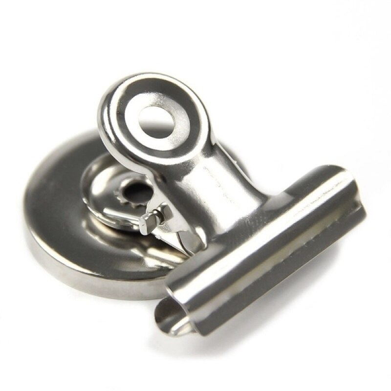 3 Maten Metalen Ronde Koelkast Magnetische Stickers Clips Koelkast Memo Note Bericht Magneet Klem Houder Whiteboard Magneet Gereedschap