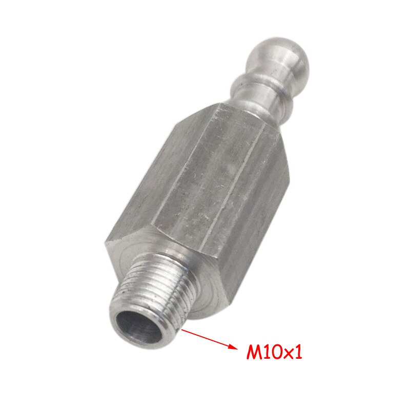 2 kpl kaasulämmittimen venttiilin liitin  m10 * 1 kierre 10mm pagoda alumiiniliitin