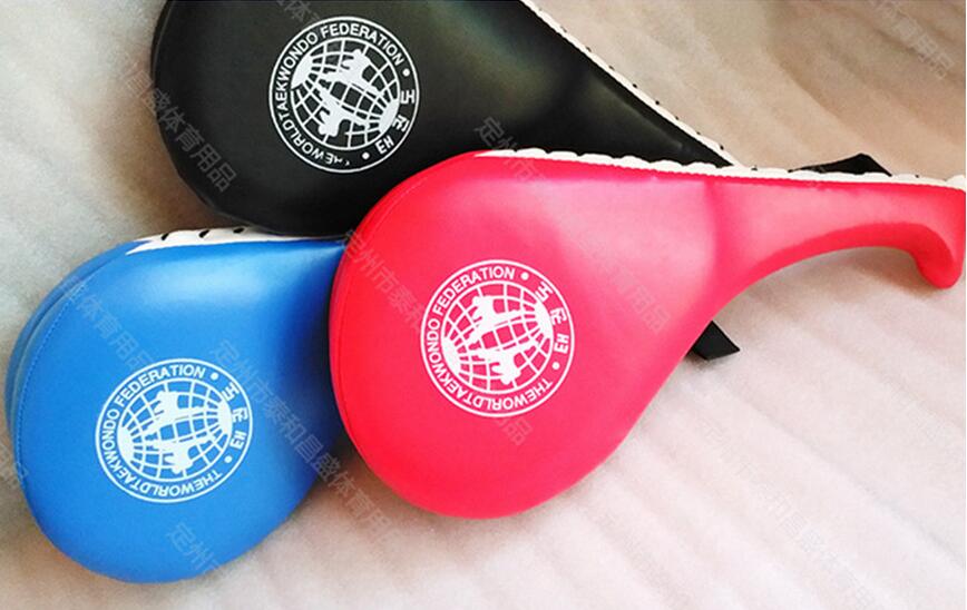 40*19cm Taekwondo practice targets Adult taekwondo Double leaves Foot target fitness equipment