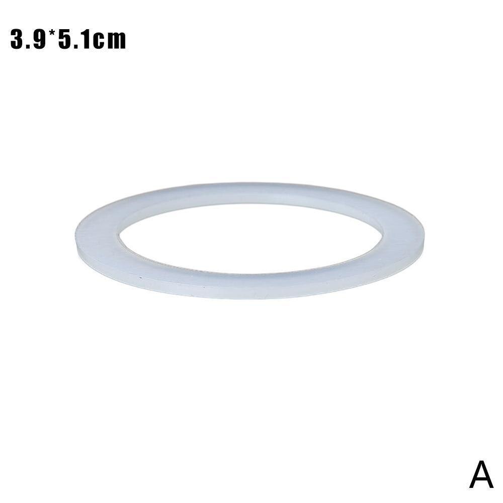 Silicone Seal Ring Flexible Washer Gasket Ring Replacenent For Moka Pot Espresso Kitchen Coffee Makers Accessories Parts: A