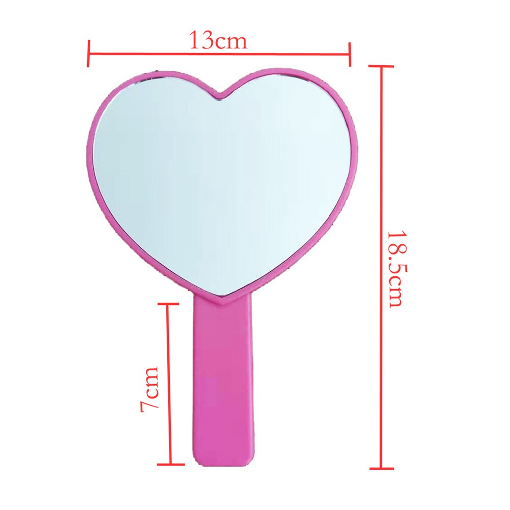 Handheld Makeup Mirror Vanity Mirror SPA Salon Makeup Vanity with Handle Hand Mirror Cosmetic Mirror Compact Mirrors for Women