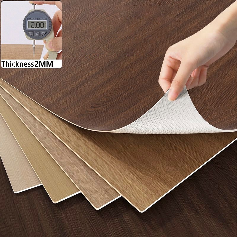 Papel tapiz autoadhesivo impermeable de PVC, rollos de pared para muebles, gabinetes, película decorativa de vinilo, pegatinas de grano de madera para decoración del hogar