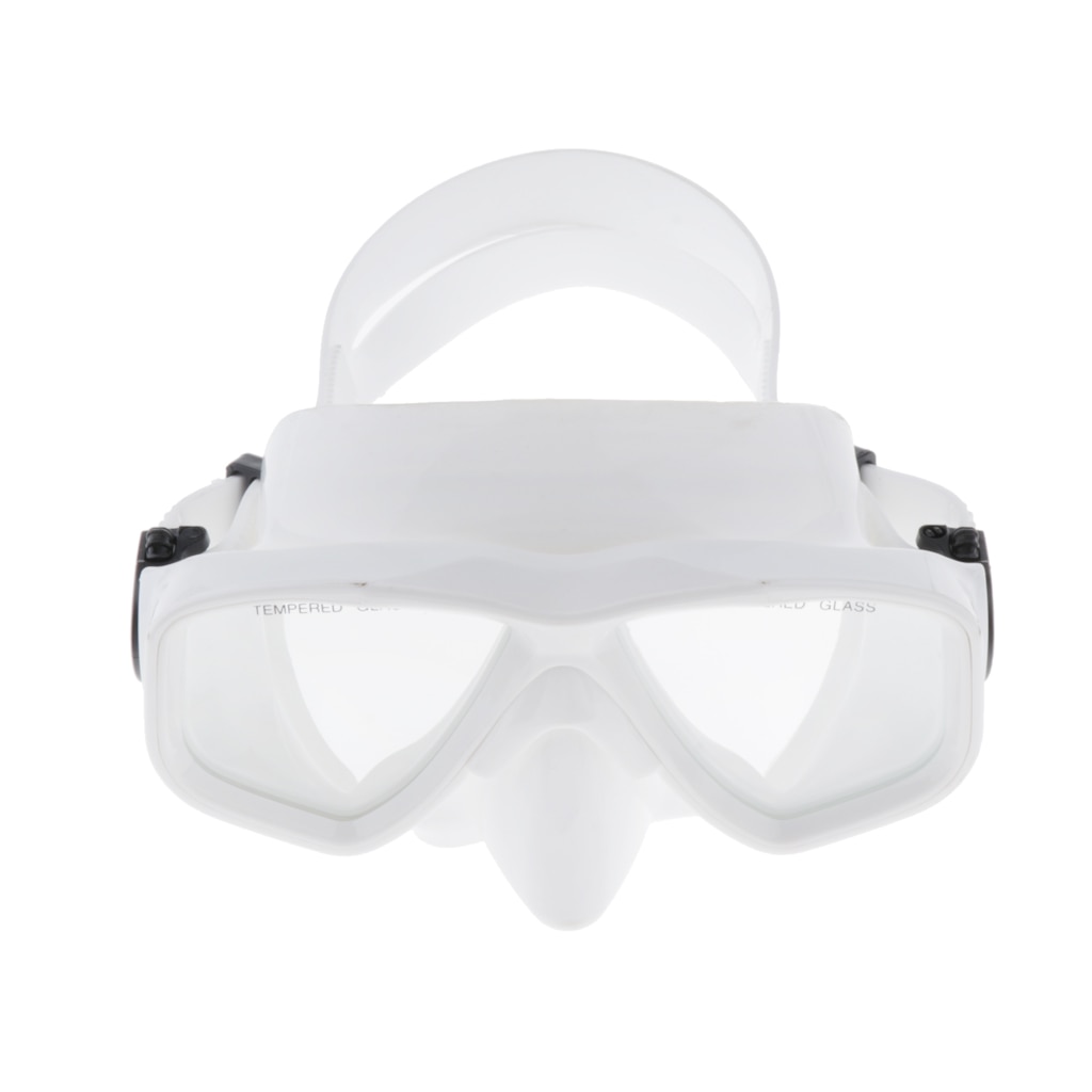 Scuba Dive Snorkeling Mask Goggles Underwater Over Glasses Silicone Skirt