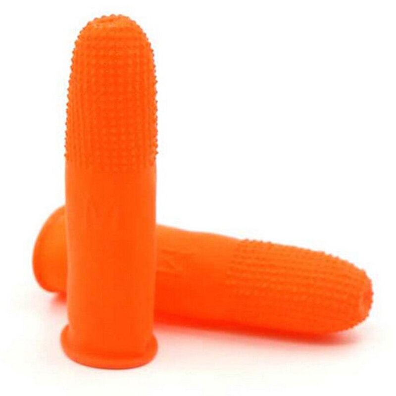 400 Teile/satz Latex Finger Kappen Anti-Unterhose Finger Schutz Hülse Abdeckung Hitzebeständige Finger Abdeckung für Kochen Grill Werkzeug