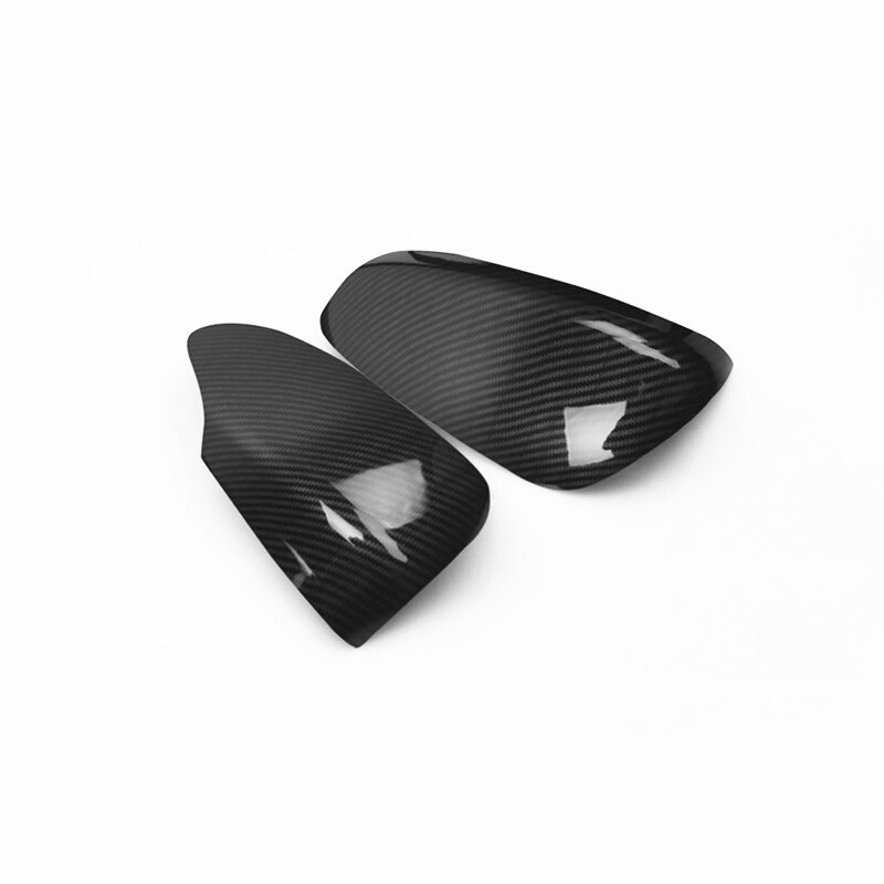 Voor Toyota C-HR Chr Abs Chrome/Carbon Decoratie Achteruitrijcamera Achteruitkijkspiegel Side Glas Spiegel Cover trim Frame 2 Stuks: Carbon Fibre