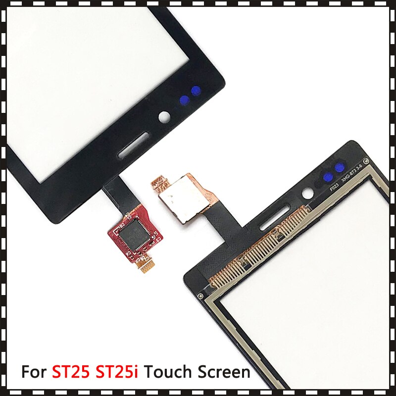 4.0" For Sony Xperia J ST26i ST26 Touch Screen Digitizer Front Glass Lens Sensor Panel