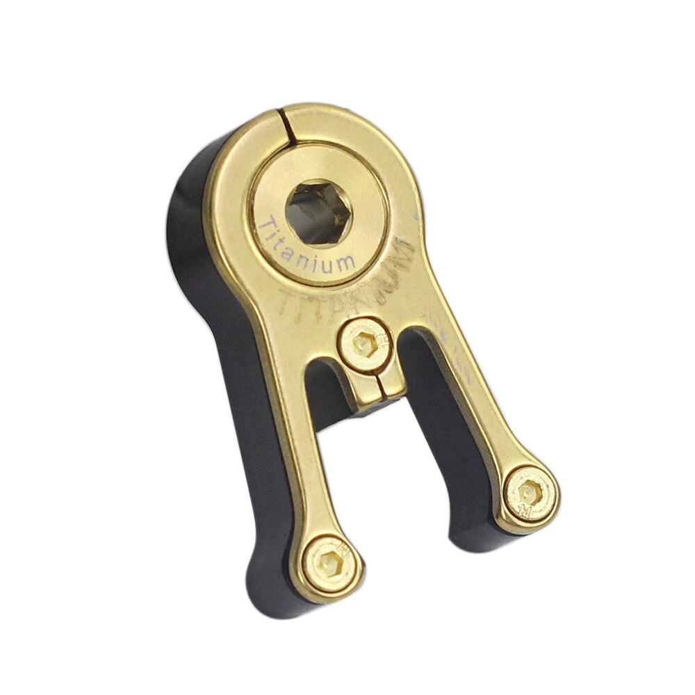 SILVEROCK Titanium Catch Ball Catcher With Bolt for Brompton 3SIXTY Folding Bike Stem Catcher: Catcher Glod