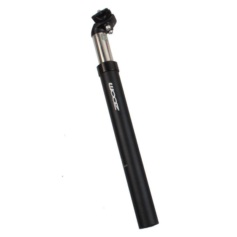 Mountain Bicycle Shockproof Seat Post Seat Straight Tube 27.2 /31.6mm/350mm: 31.6 black head