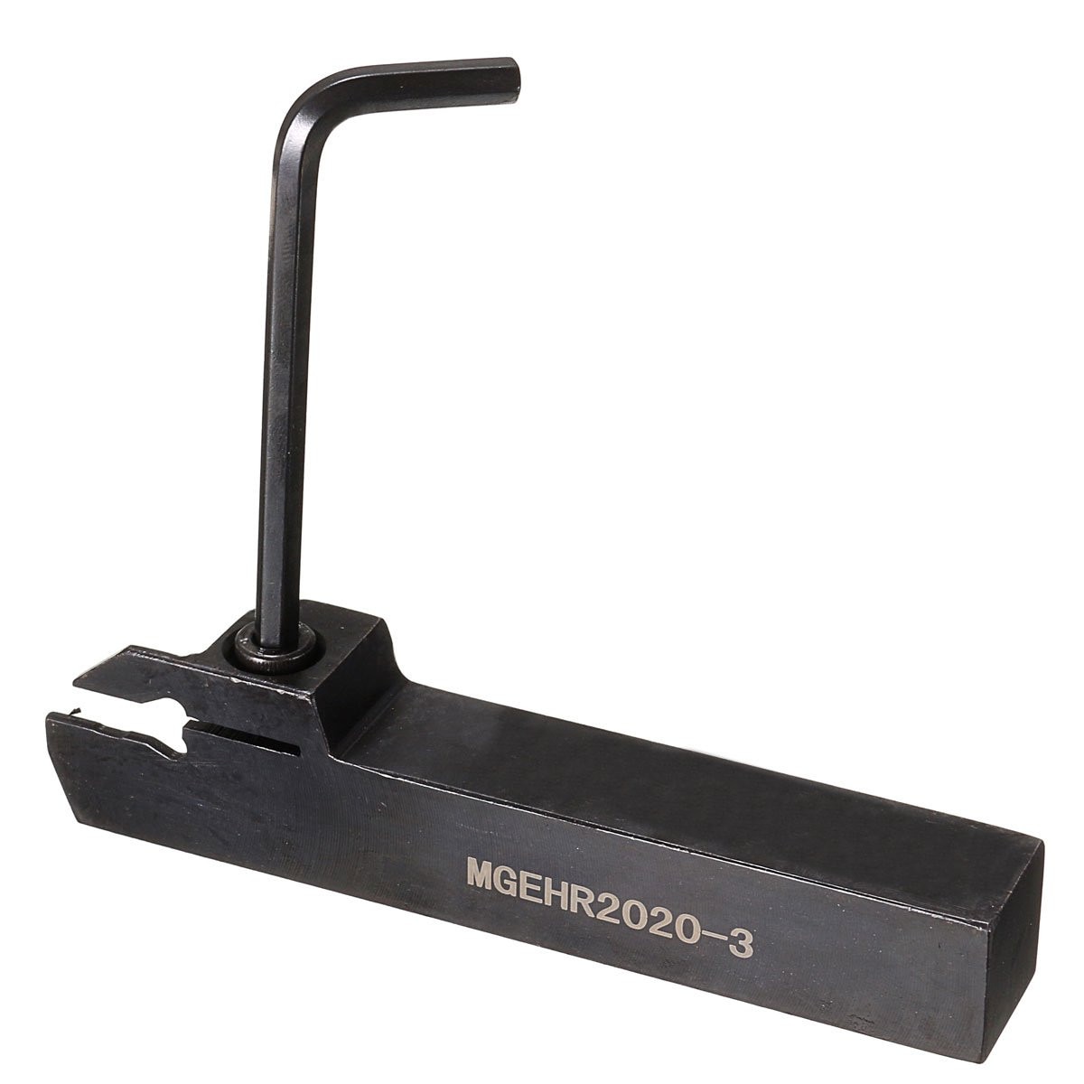 Lathe External Grooving Cut Borning Bar Turning Tool Holder + 10PCS MGMN300-M Carbide Insert 3mm Width Wrench