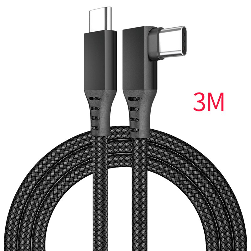 Voor Oculus Quest 2 Link Kabel 5M Usb 3.0 Quick Charge Kabels Voor Quest2 Vr Data Transfer Fast Kosten vr Headset Accessoires: 3m C To C