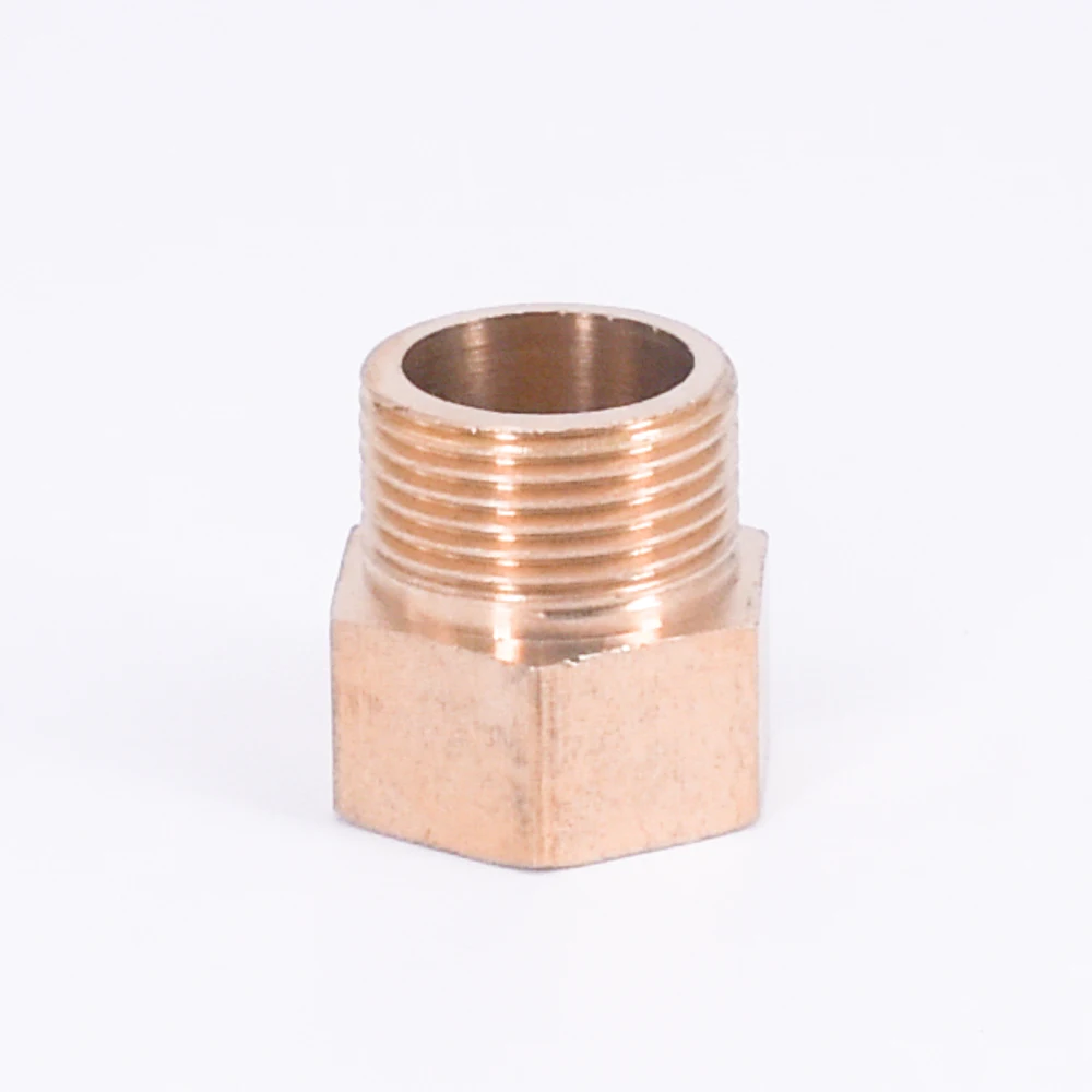 1/8"1/4"1/2"3/4" BSP Thread Brass Reducer Female to Male Threaded Hex Bushing Pipe Fitting Water Gas Adapter Coupler Connector