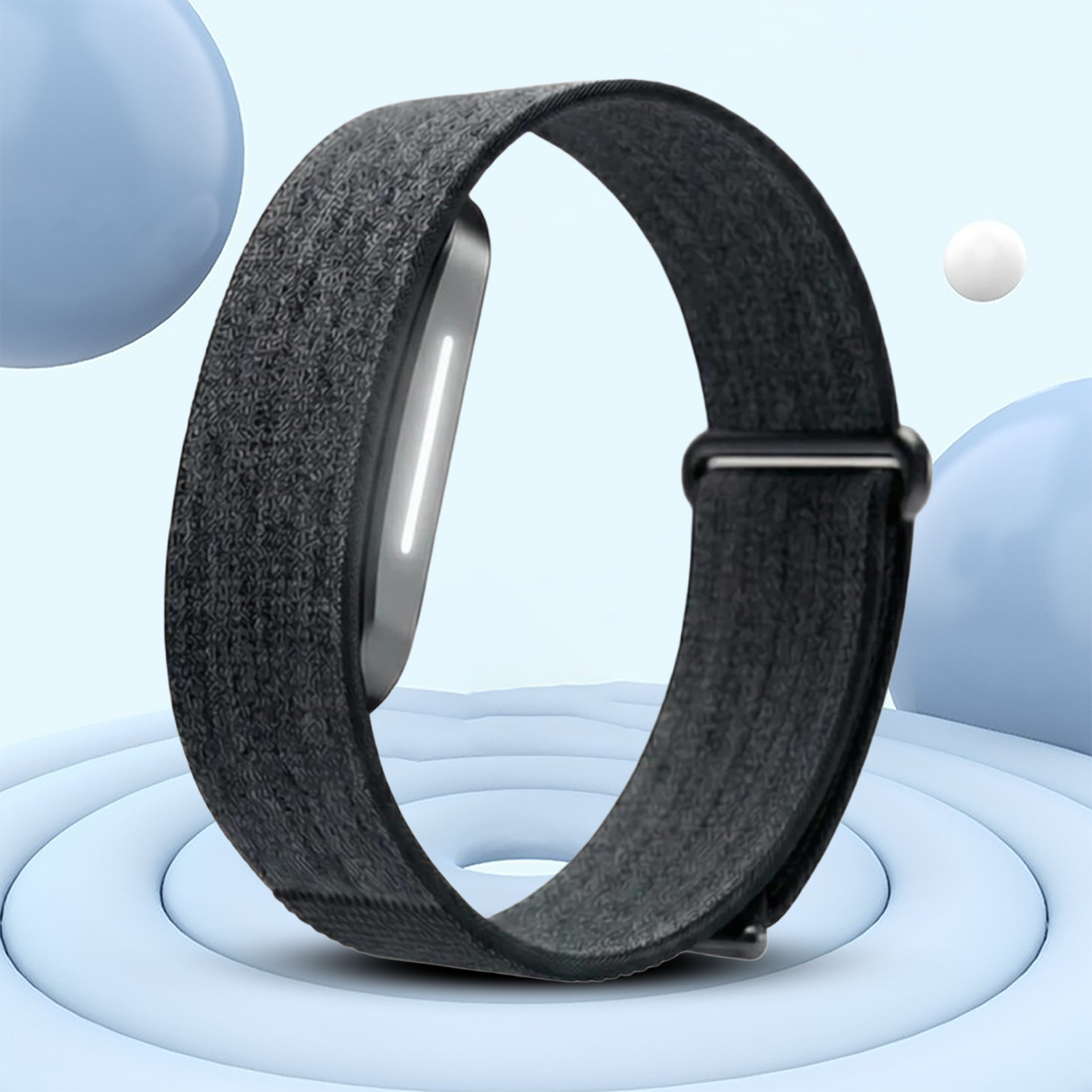 Watch Strap for Hume Band 2.0 Braided Nylon Adjustable Armband Bicep Strap Replacement Breathable Fitness Tracker Wristband