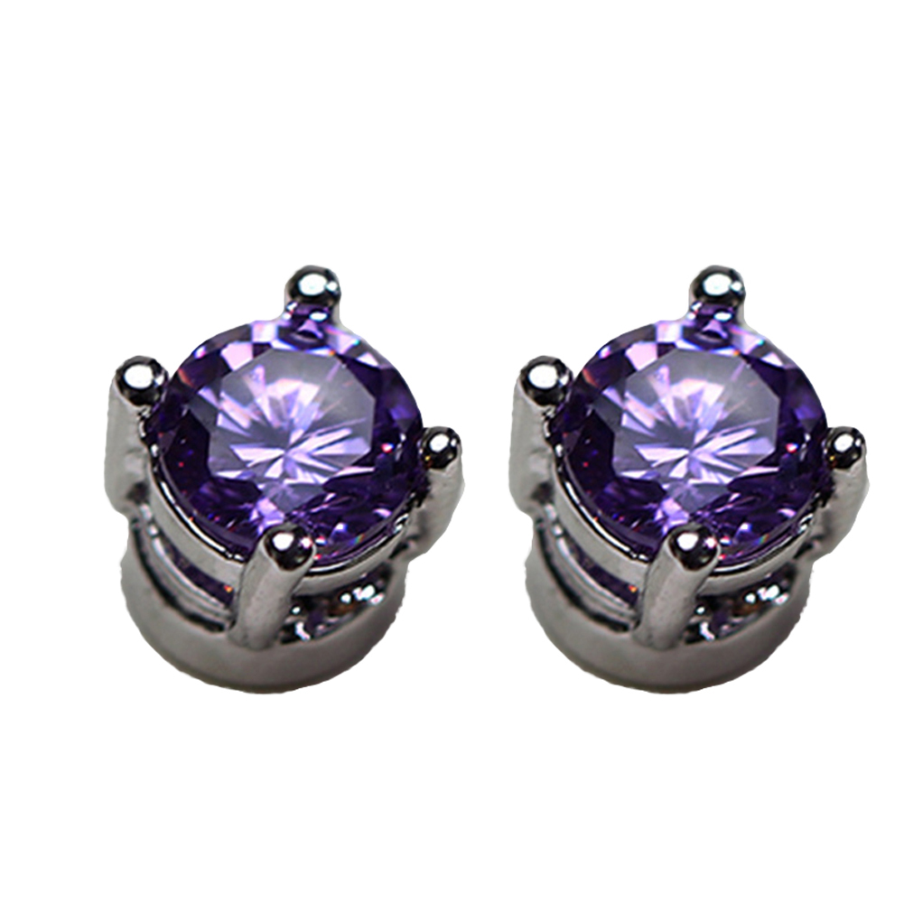 Magnetisk magnet örhängen män kvinnor strass infällda magnetiska örhängen örhängen icke piercing smycken