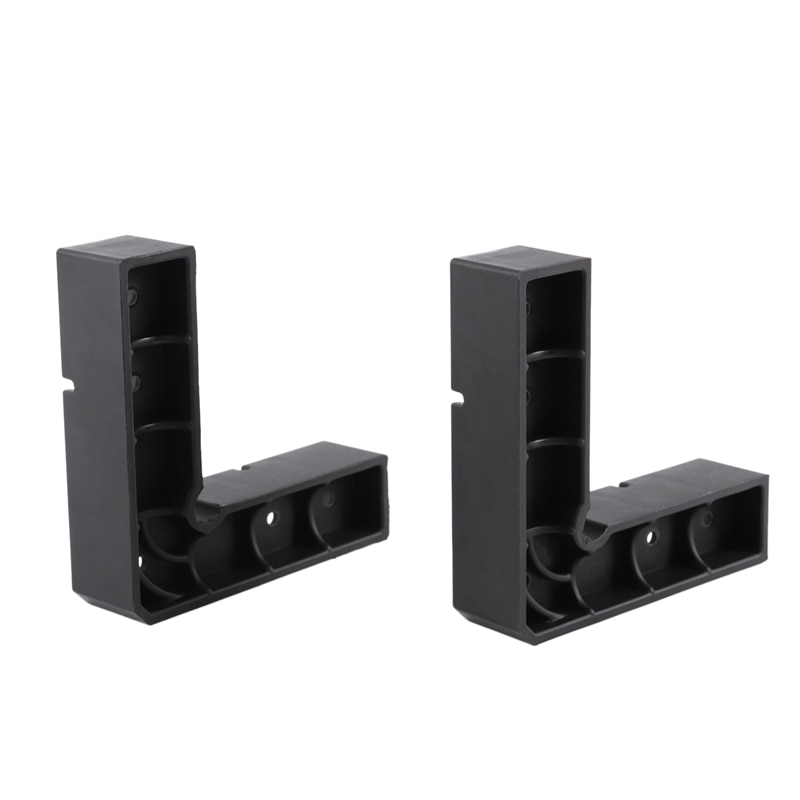2Pcs Plastic Precision 90 Right Angle Positioning Block Jig Clamp For Wood Working: Default Title