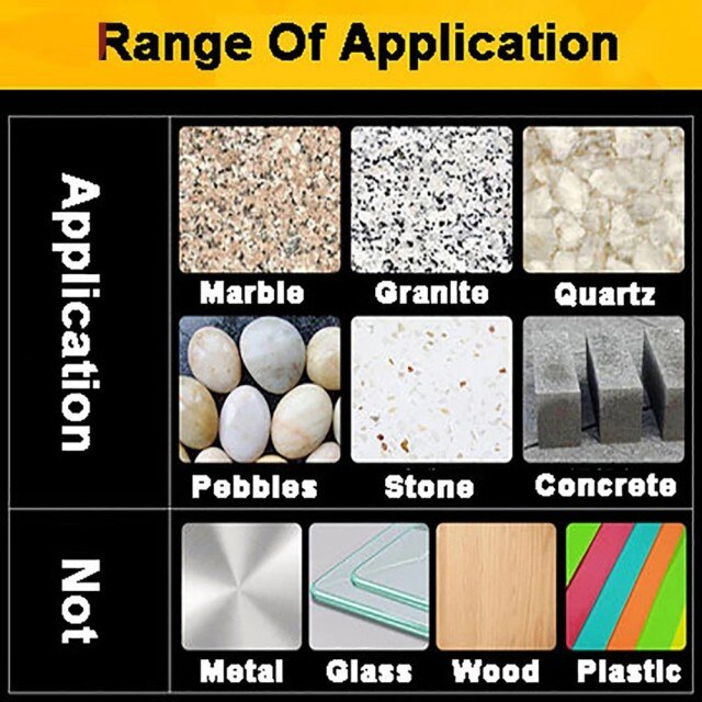 3 \ \ \ "Gesoldeerde Diamant Slijpschijf Vacuüm Romeinse Schurende Voor Steen Haakse Slijper: 75x25x20mm
