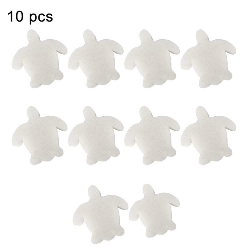10pcs Swimming Pool Filter Sponge Oil Suction Oil Absorbing Sponge Grime Scum Cleaning Tools For Swimming Pools Tubs Spas: Default Title