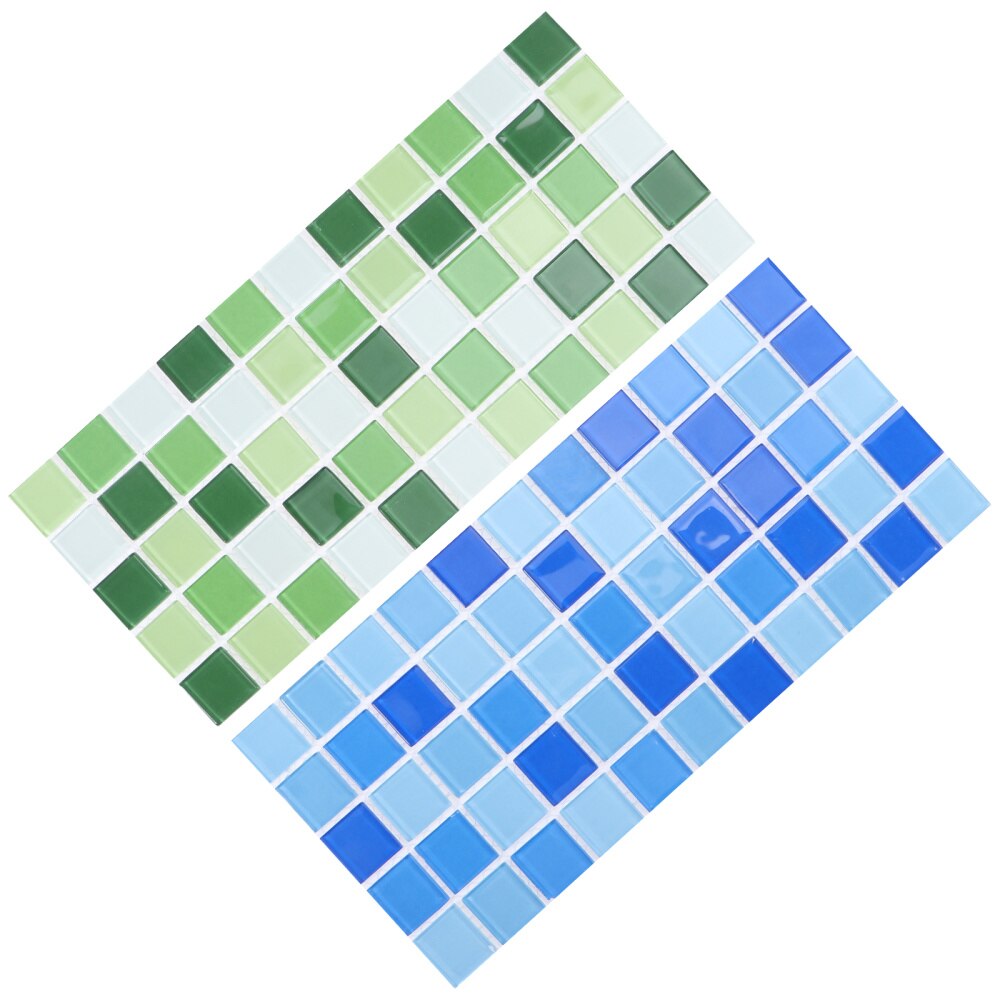 2pcs Summer Sleeping Mat Hamster Cooling Pad Cooling Cushion (Blue, Green)