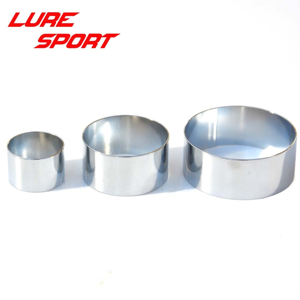 LureSport 10pcs Stainless Steel Ring Fishing Rod Building Component Repair Fishing rod DIY Accessory