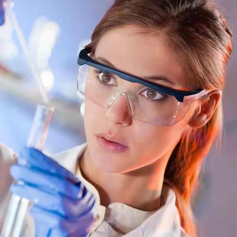 Neue schutzbrille für chemische forschung schock auswirkungen Wind staub schutzbrille reiten schweißen geschnitten zwiebel brille
