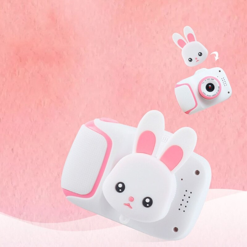 2.0’’ IPS Screen Time Lapse Function Cartoon Video Camera Camcorder 1080P Toy Video Camera AI Focus Mini Digital Camera