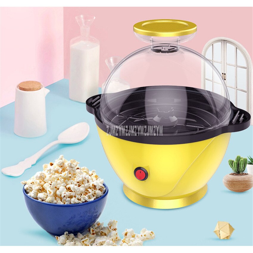 Mini Household Electric Popcorn Maker Machine Non-stick Coating Automatic Natural Corn Popcorn Maker For Home Use JX-MINIPOP01