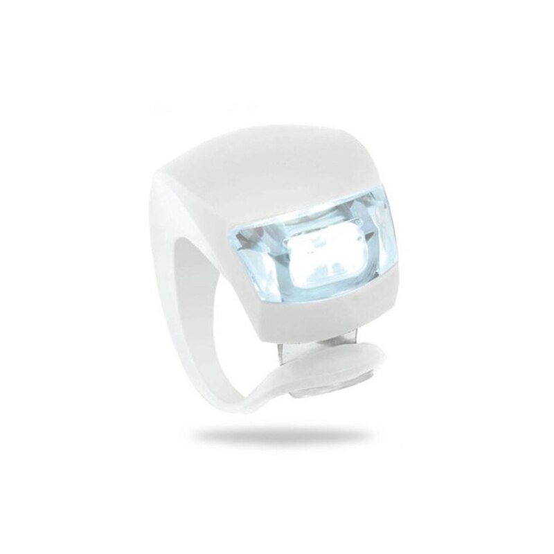 Luces de bicicleta, cabeza LED de silicona rueda de luz delantera de la bicicleta trasera, luz de ciclismo impermeable, luces de advertencia de scooter para niños