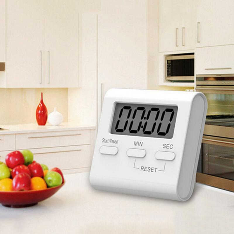 LCD Digital Kitchen Countdown Timer Cooking Alarm