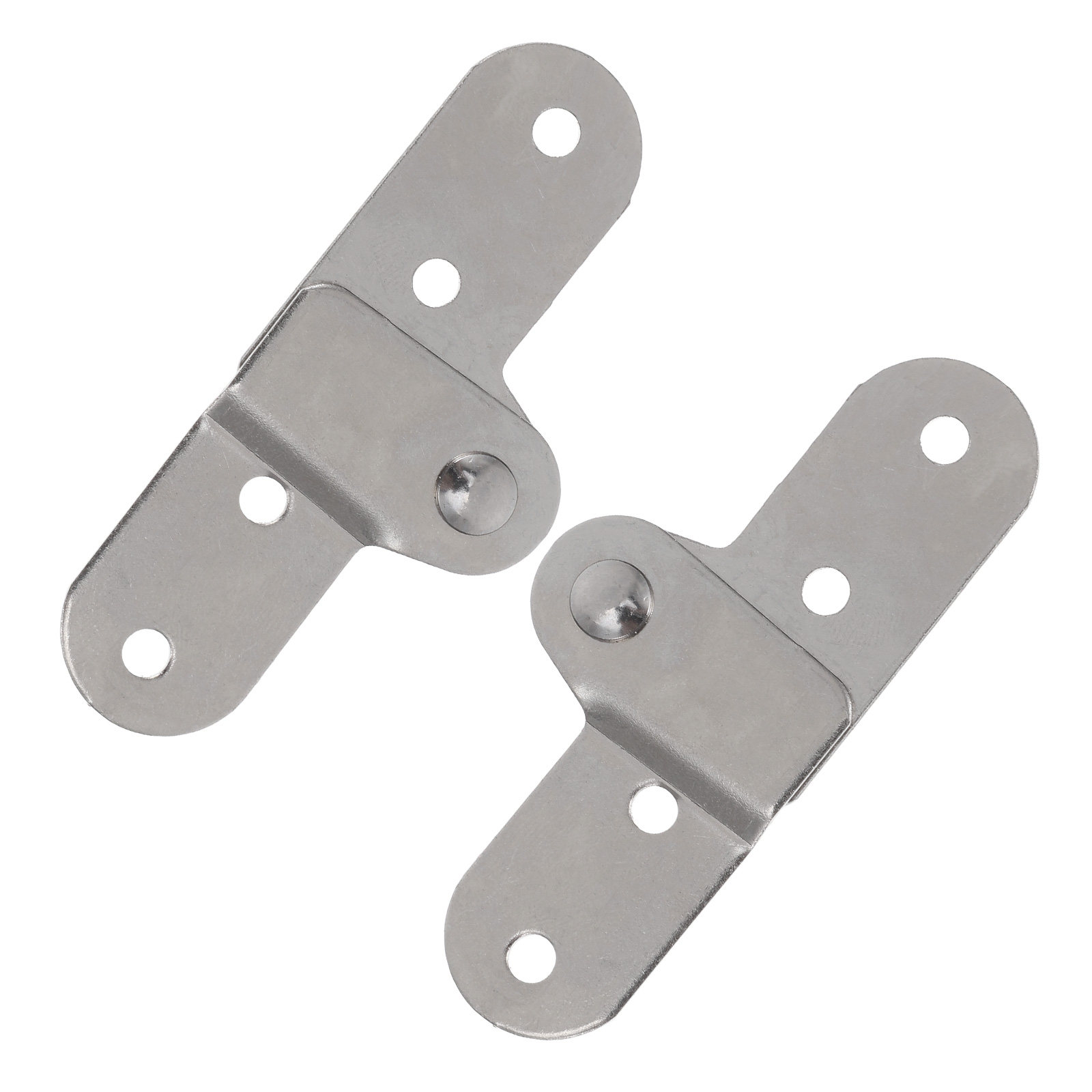 2 Pcs Attic Ladder Hardware Kit Hinges Folding Heavy Duty Replacement