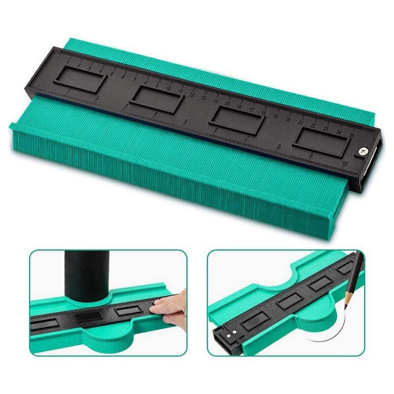25cm Shape Profiler Replicator Profile Measurement Tool Profile Replicator Profile Template Plastic Profile Replicator