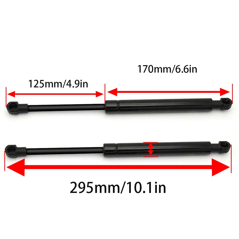 Elevador de maletero trasero para coche, 2 uds., muelle de apoyo, puntal de Gas para Infiniti Q50 - PM3674 PM3740