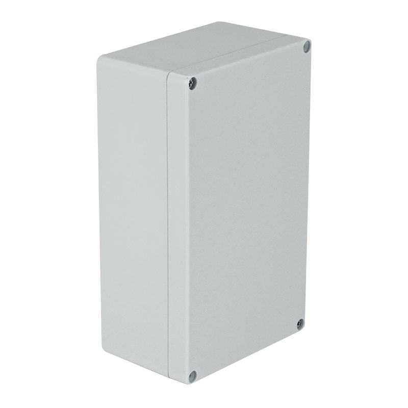 Boîte de jonction étanche ABS de type F, matériau, boîtier en plastique Ip67, coffre-fort électronique pour l'extérieur, boîte de bouton d'alimentation pour moniteur