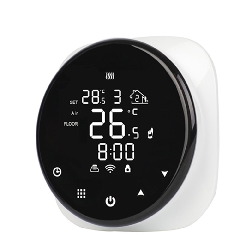 Smart WiFi Touch Thermostat Temperatur Wireless Controller Für Elektrische Boden Heizung Wasser/Gas Kessel Arbeitet Google Hause