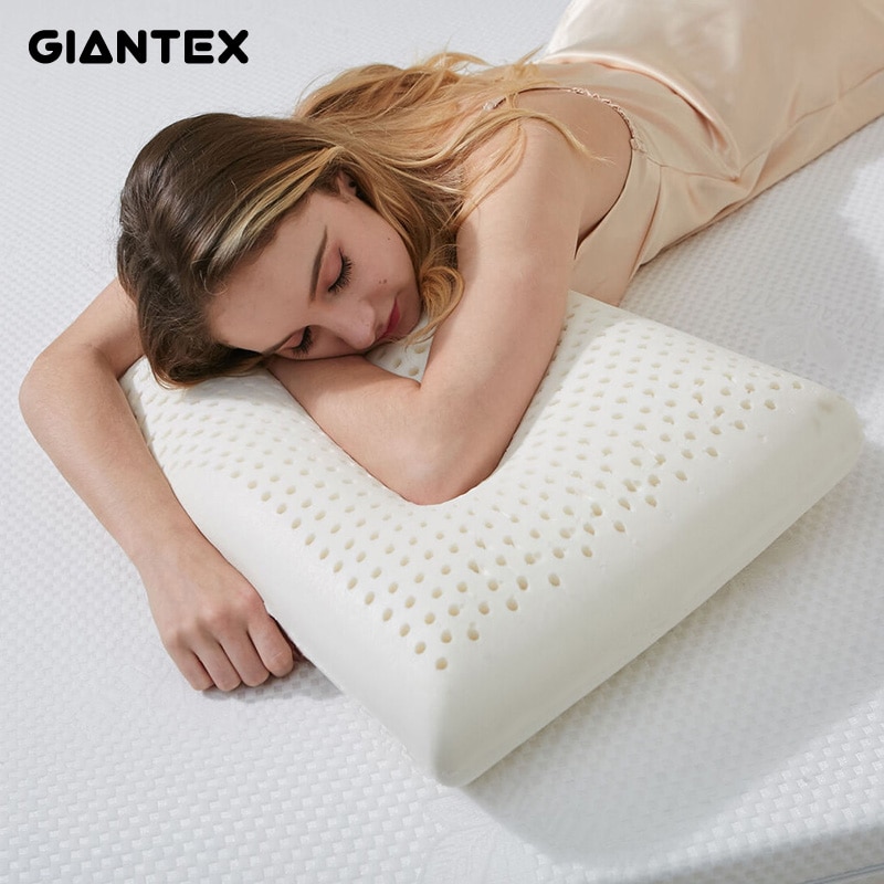 Giantex Latex Kussen Massage Kussens Voor Slapen Orthopedisch Kussen Kussens Oreiller Almohada Cervicale Poduszkap Geheugen Kussen