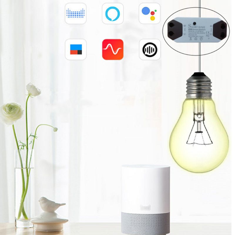 Wifi smart lysbryter bryter app trådløs fjernkontroll familie deling tidtaker innstilling intelligent høyttaler stemmekontroll