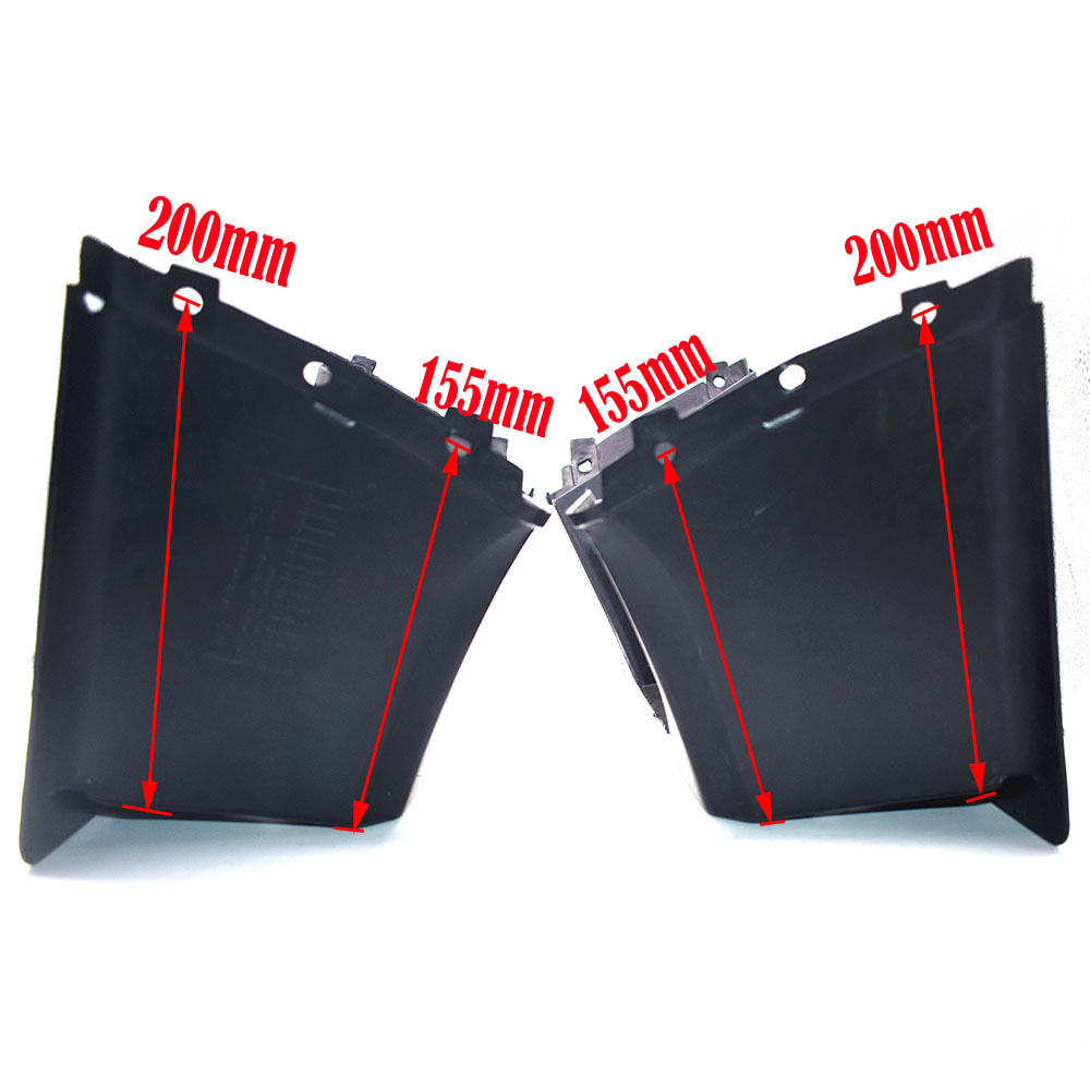 1 Paar Fußstützenschutz ATV Fußstütze für chinesischen kleinen Dinosaurier 50 cc/70 cc/90 cc/110 cc ATV
